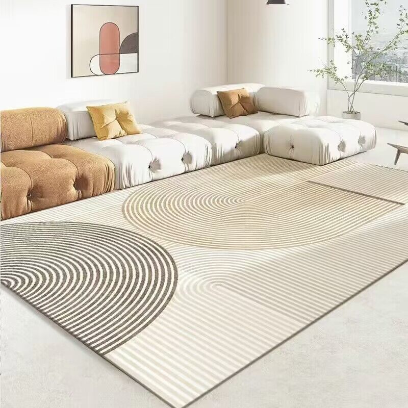 Cream Style Light Luxury Advanced Bedroom Study Room Modern Sofa Table Carpet