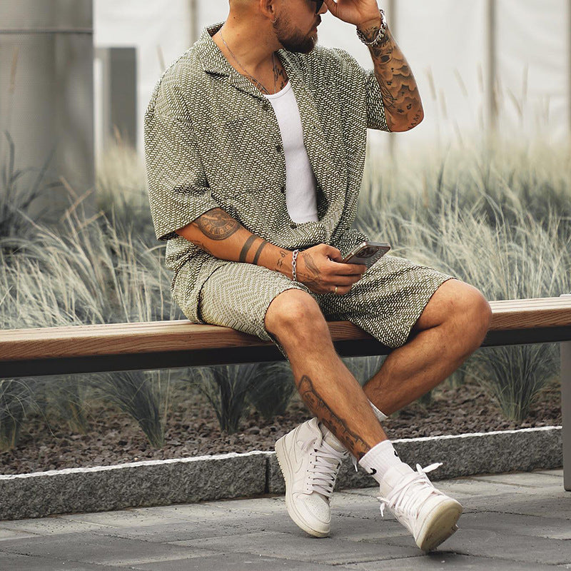 Casual Shirt & Short Pant - Men's Clothing