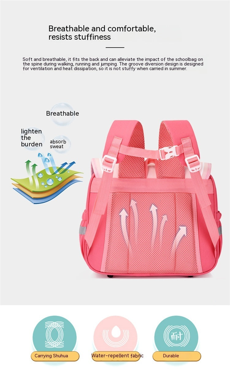 Children's Horizontal Cartoon School Bag