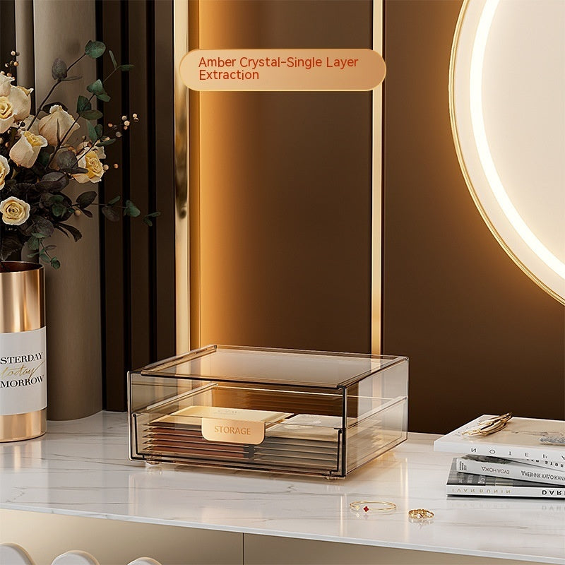 Cosmetics Dust proof Storage Box (Large capacity)