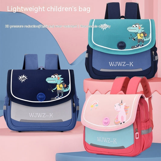 Children's Horizontal Cartoon School Bag