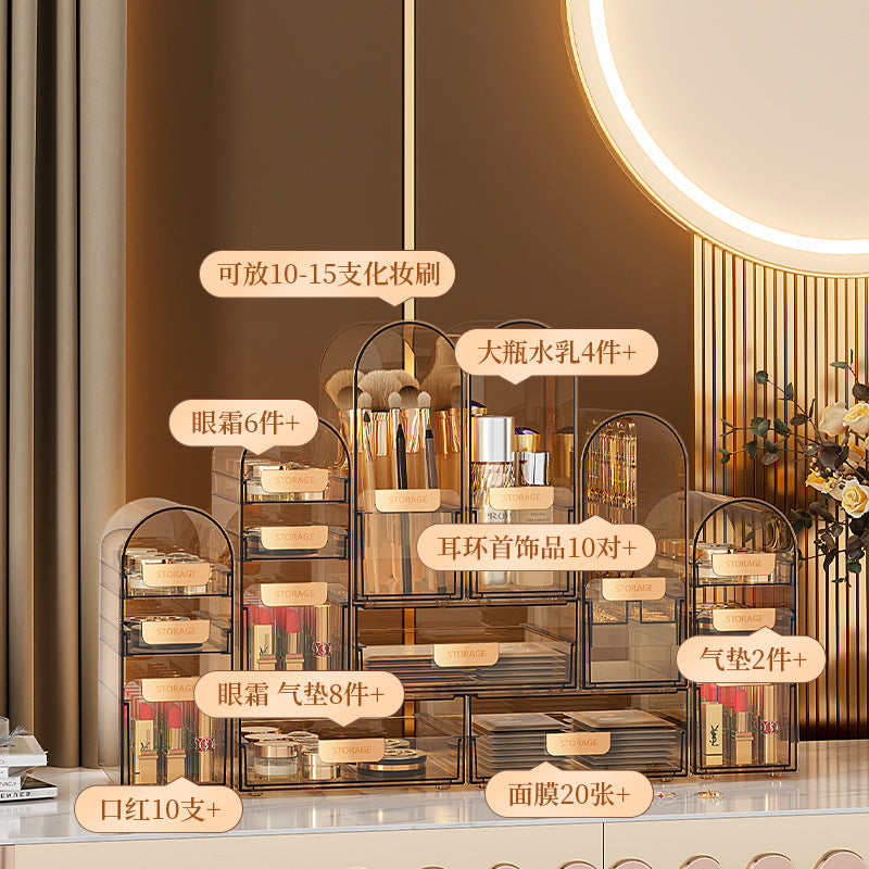 Cosmetics Dust proof Storage Box (Large capacity)